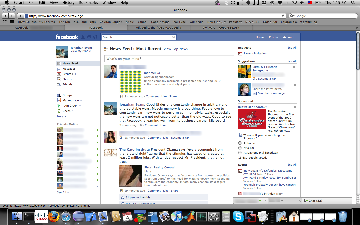 New Facebook UI Screenshot New Facebook UI Screenshot